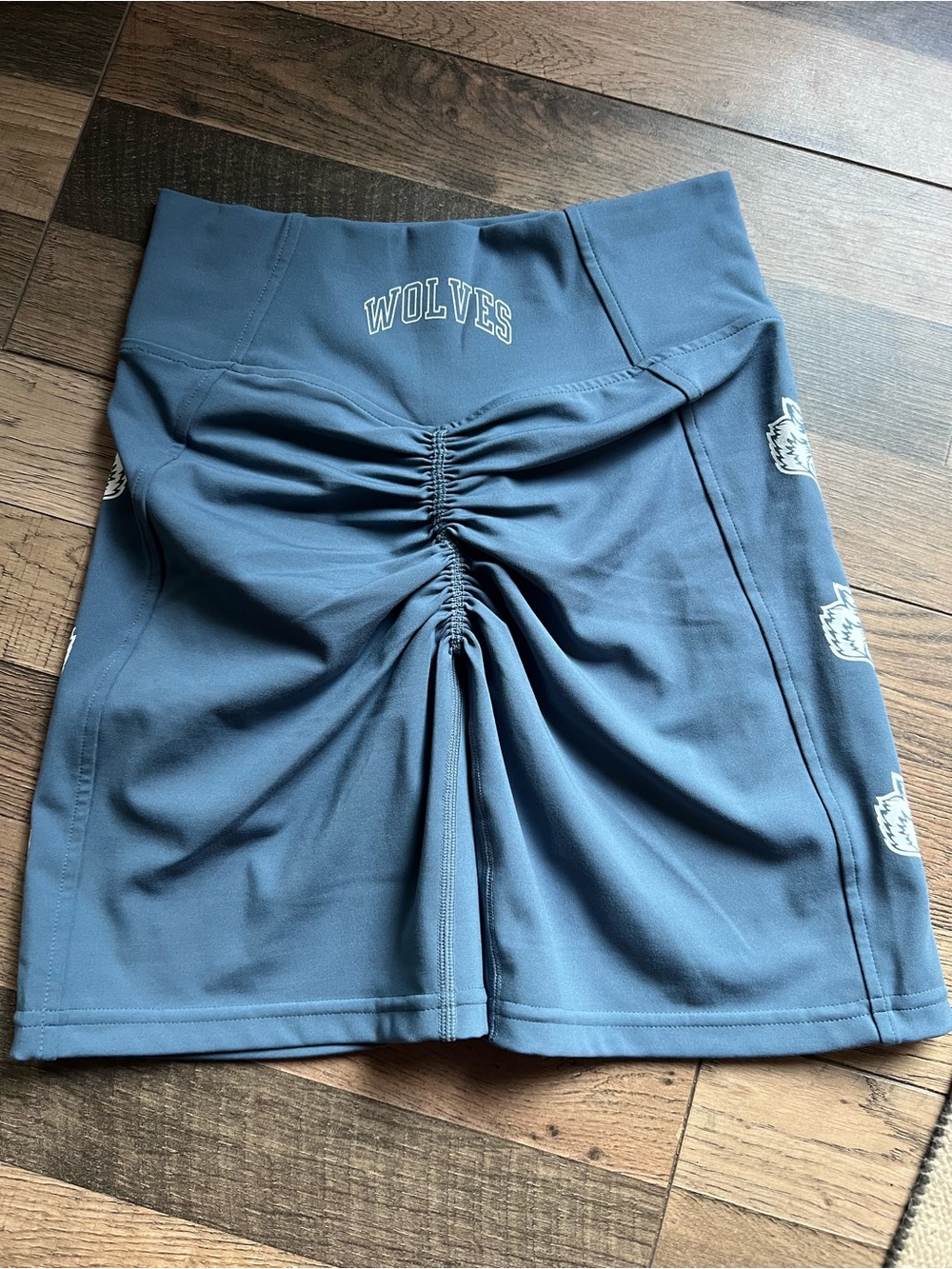 NWT Wolves Dark Sport Georgia Energy Shorts in Slate Blue